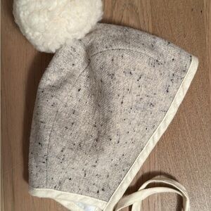 Briar Baby Bonnet with Pom Pom